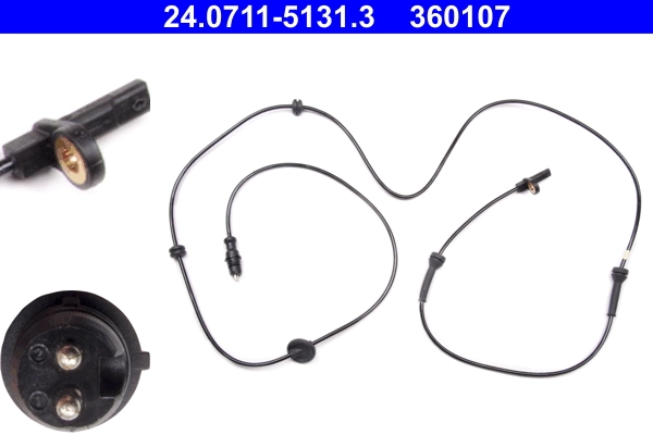 Sensor, wheel speed