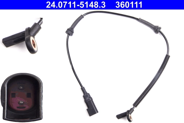 Sensor, wheel speed