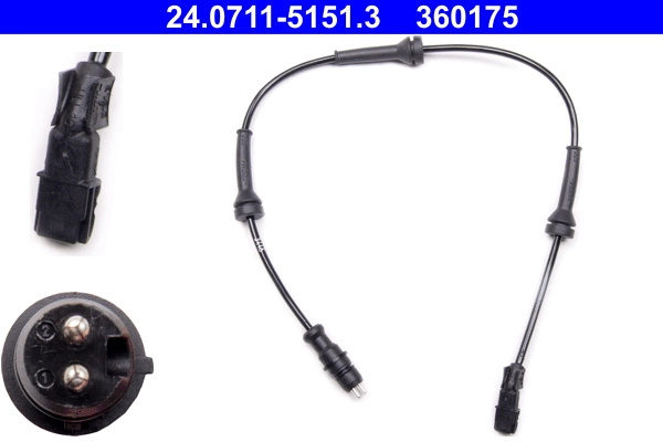Sensor, wheel speed