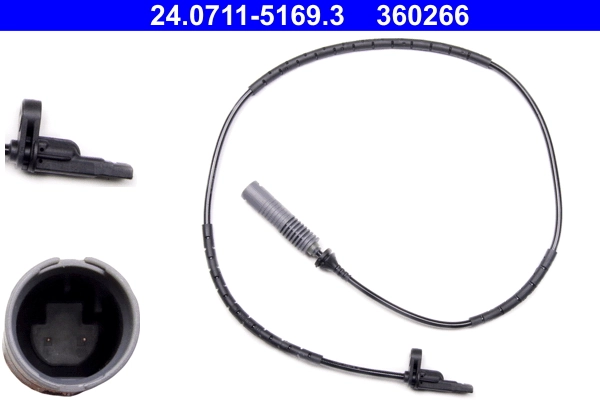 Sensor, wheel speed