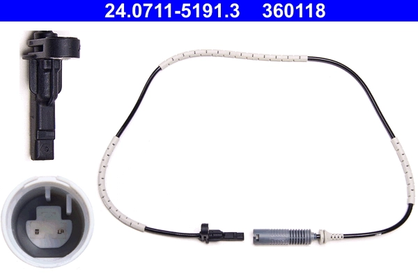 Sensor, wheel speed