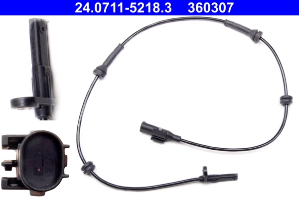 Sensor, wheel speed