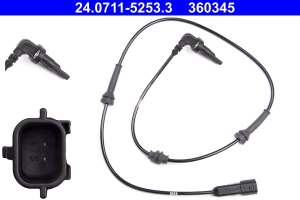 Sensor, wheel speed