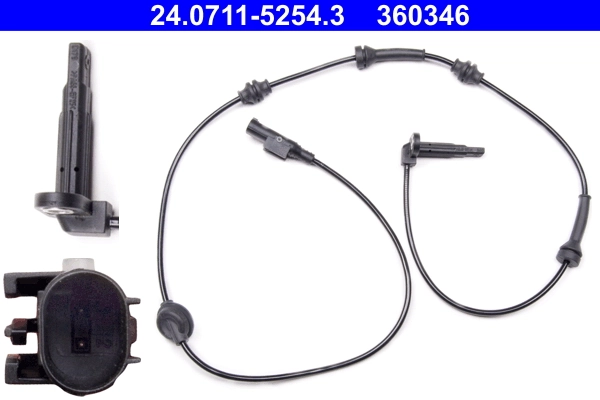 Sensor, wheel speed