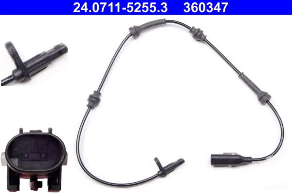 Sensor, wheel speed