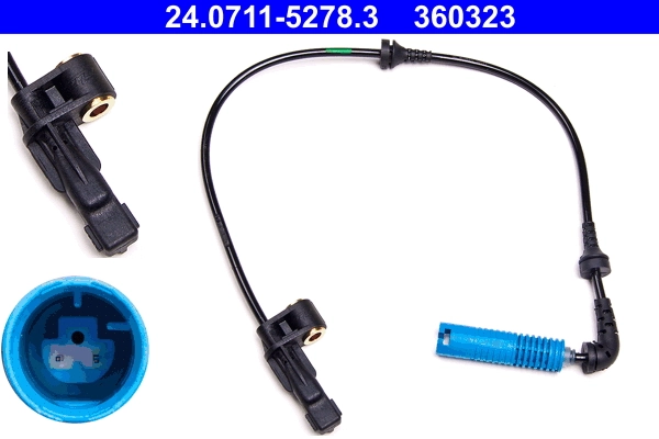 Sensor, wheel speed