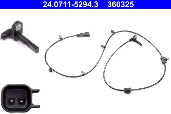 Sensor, wheel speed