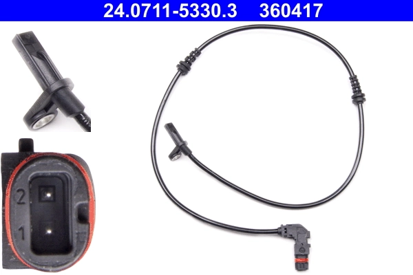 Sensor, wheel speed