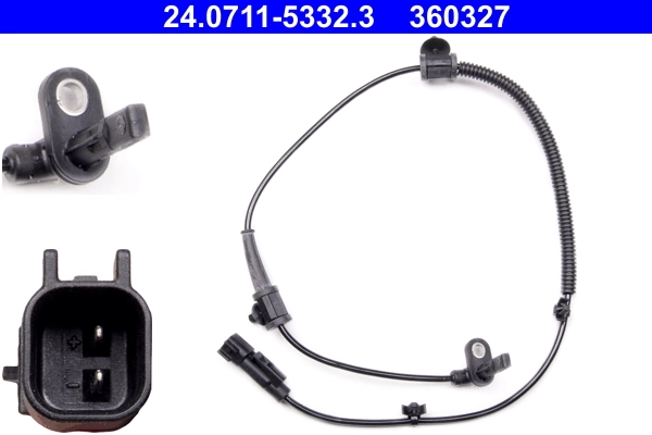 Sensor, wheel speed