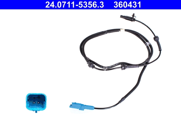 Sensor, wheel speed