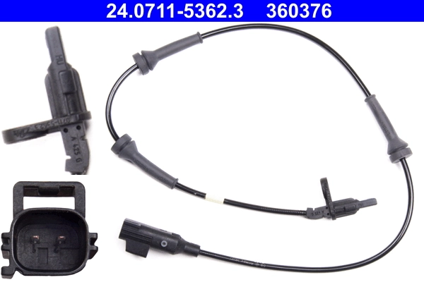 Sensor, wheel speed