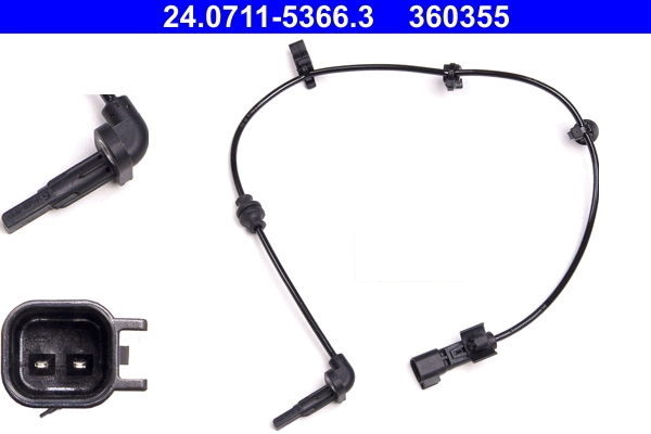 Sensor, wheel speed