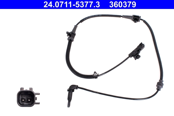 Sensor, wheel speed