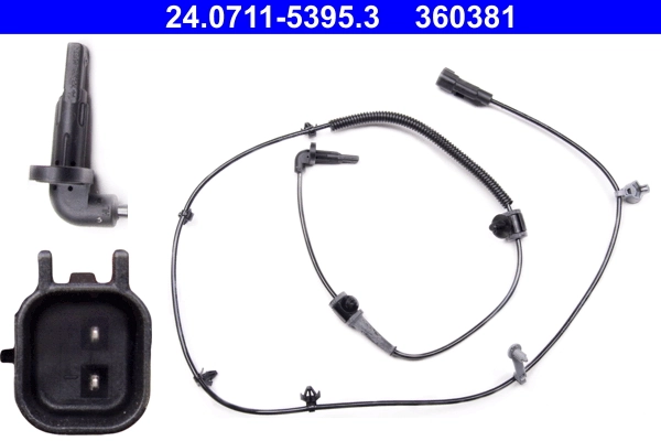 Sensor, wheel speed