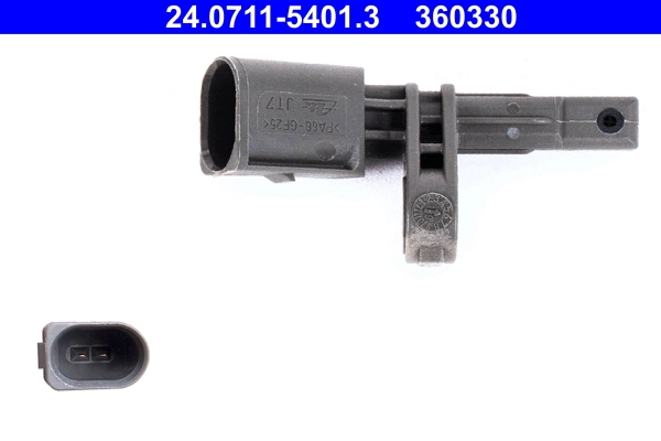 Sensor, wheel speed