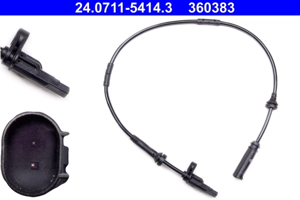 Sensor, wheel speed
