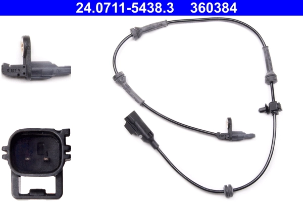 Sensor, wheel speed