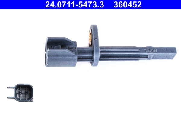 Sensor, wheel speed