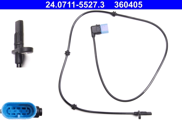 Sensor, wheel speed