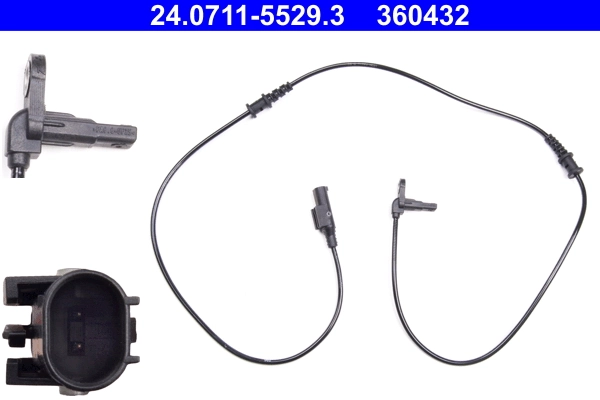 Sensor, wheel speed