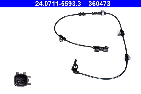 Sensor, wheel speed