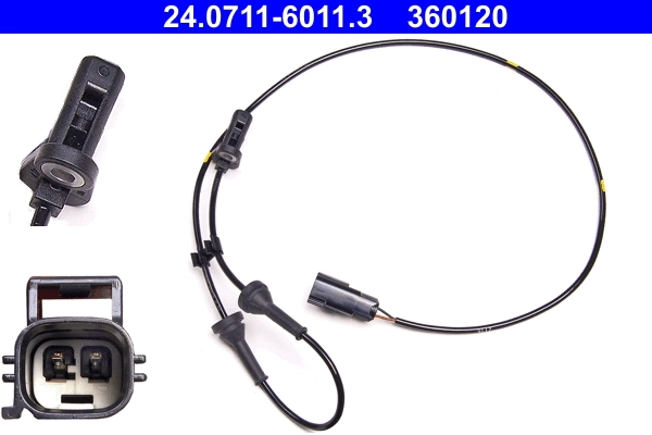 Sensor, wheel speed