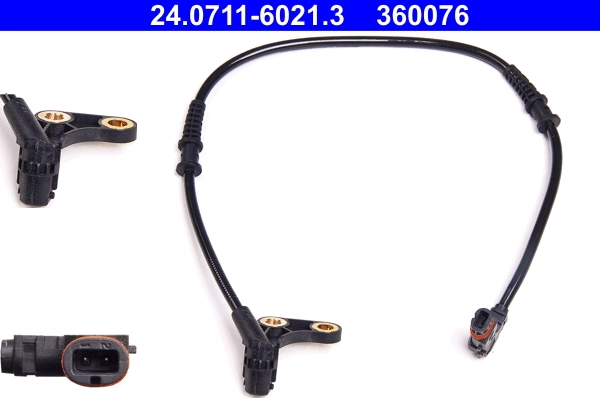 Sensor, wheel speed
