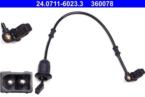 Sensor, wheel speed