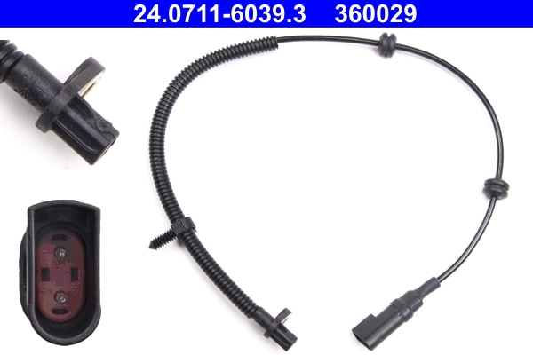 Sensor, wheel speed