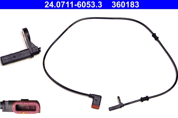 Sensor, wheel speed