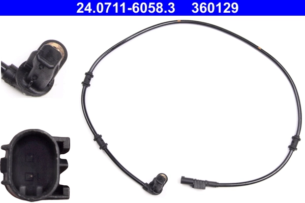 Sensor, wheel speed