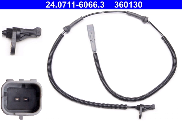 Sensor, wheel speed