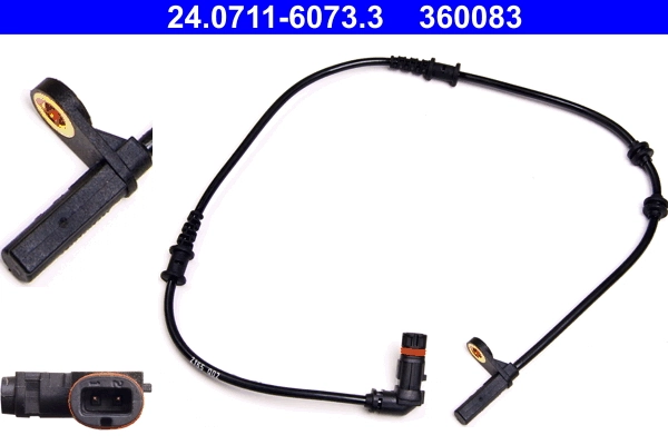 Sensor, wheel speed