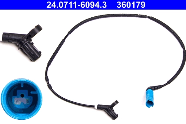 Sensor, wheel speed