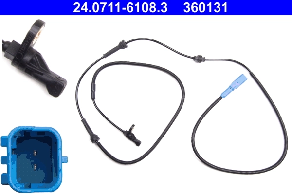 Sensor, wheel speed