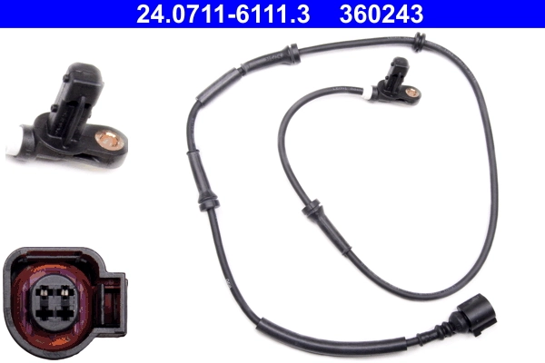 Sensor, wheel speed