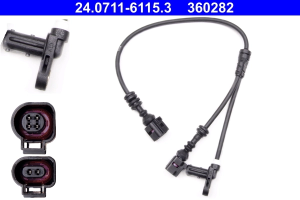 Sensor, wheel speed