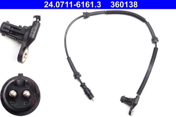 Sensor, wheel speed