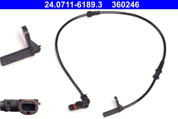 Sensor, wheel speed
