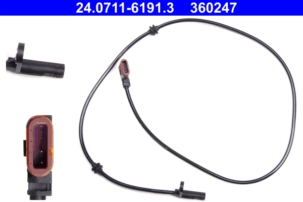 Sensor, wheel speed