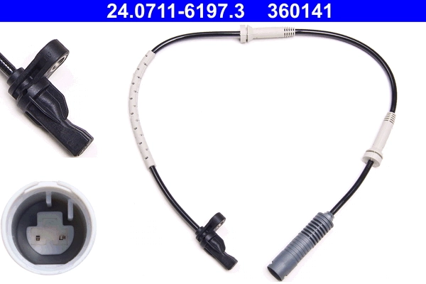 Sensor, wheel speed