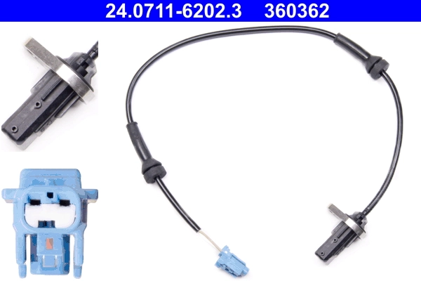 Sensor, wheel speed