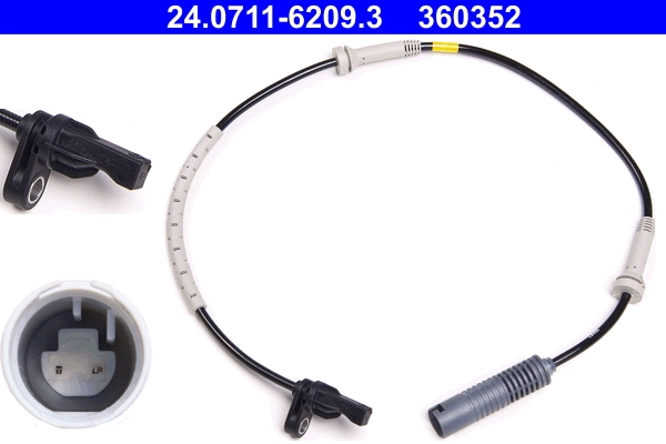 Sensor, wheel speed