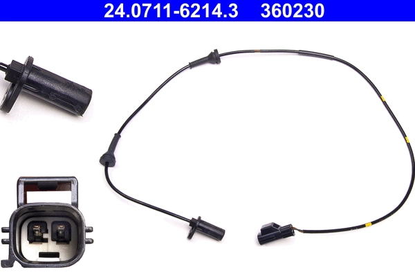 Sensor, wheel speed