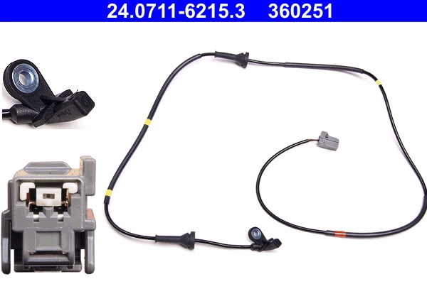 Sensor, wheel speed