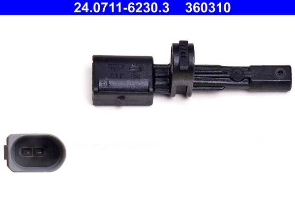 Sensor, wheel speed