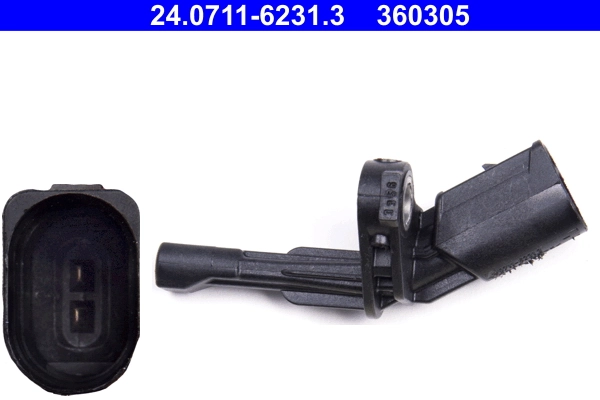 Sensor, wheel speed