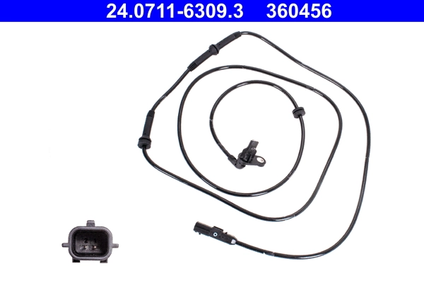 Sensor, wheel speed