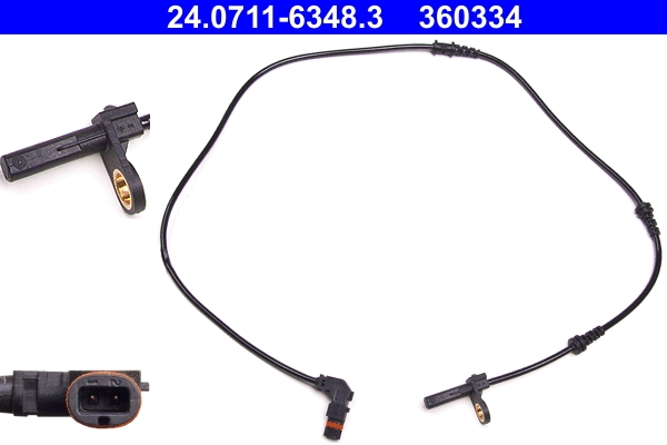 Sensor, wheel speed