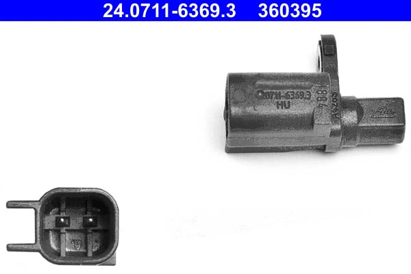 Sensor, wheel speed